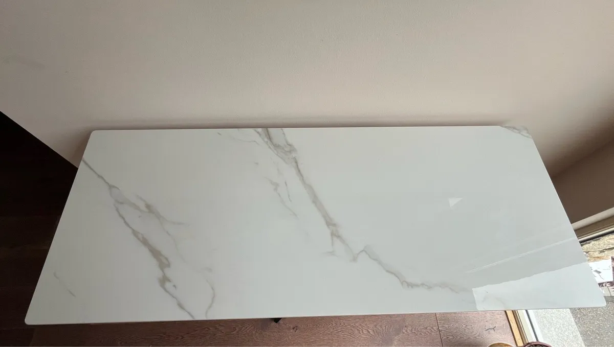 Marble Glass Console - Image 4