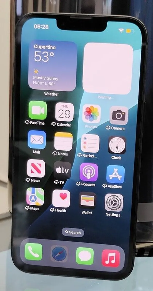 Apple iPhone 14 128GB Factory Unlocked Black (Battery: 100%) - Image 1