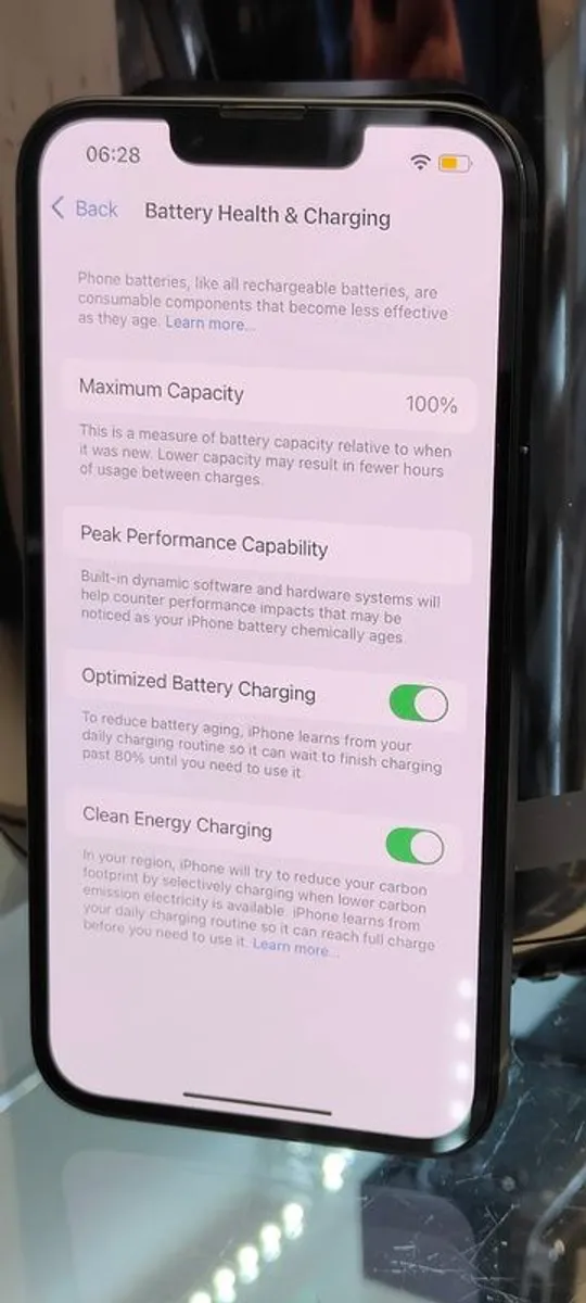 Apple iPhone 14 128GB Factory Unlocked Black (Battery: 100%) - Image 3