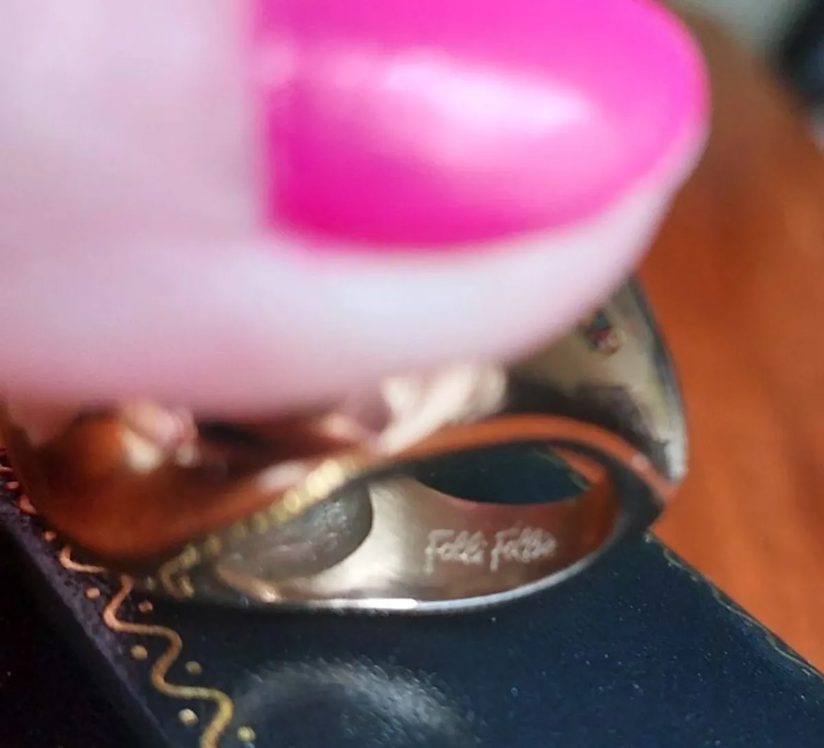 Folli Follie Rose Gold Bombe Ring - Image 3