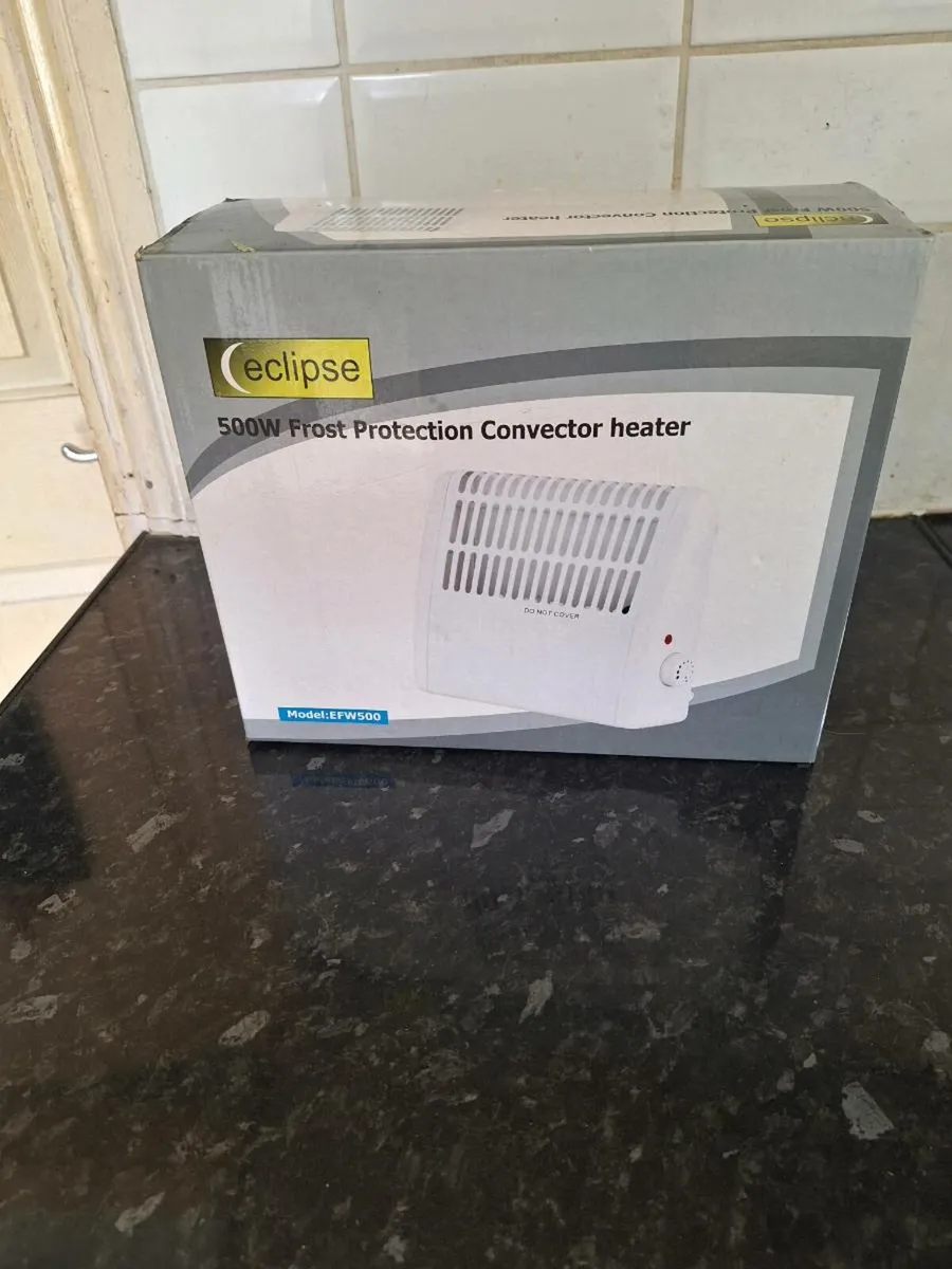 Eclipse 500w frost protection convector heater - Image 1