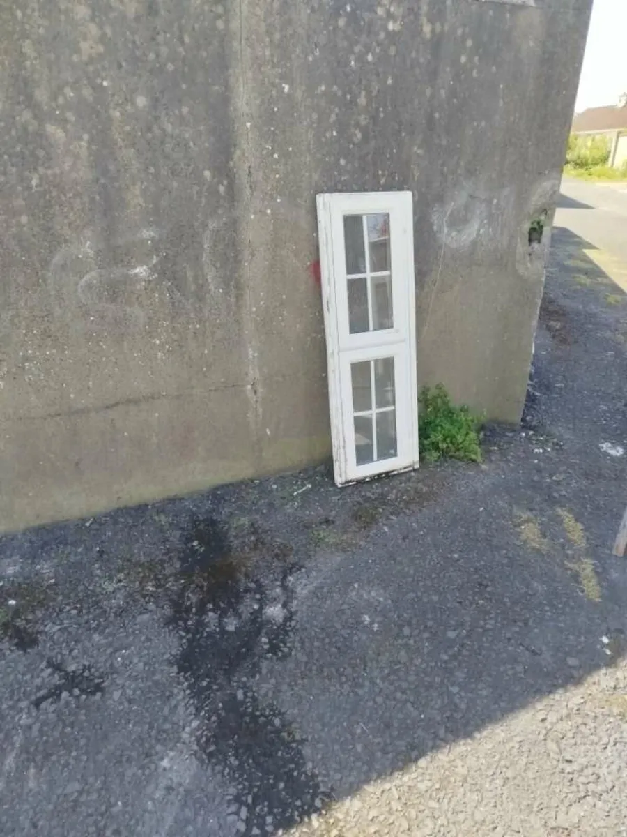 WHITE GEORGAN PVC WINDOW