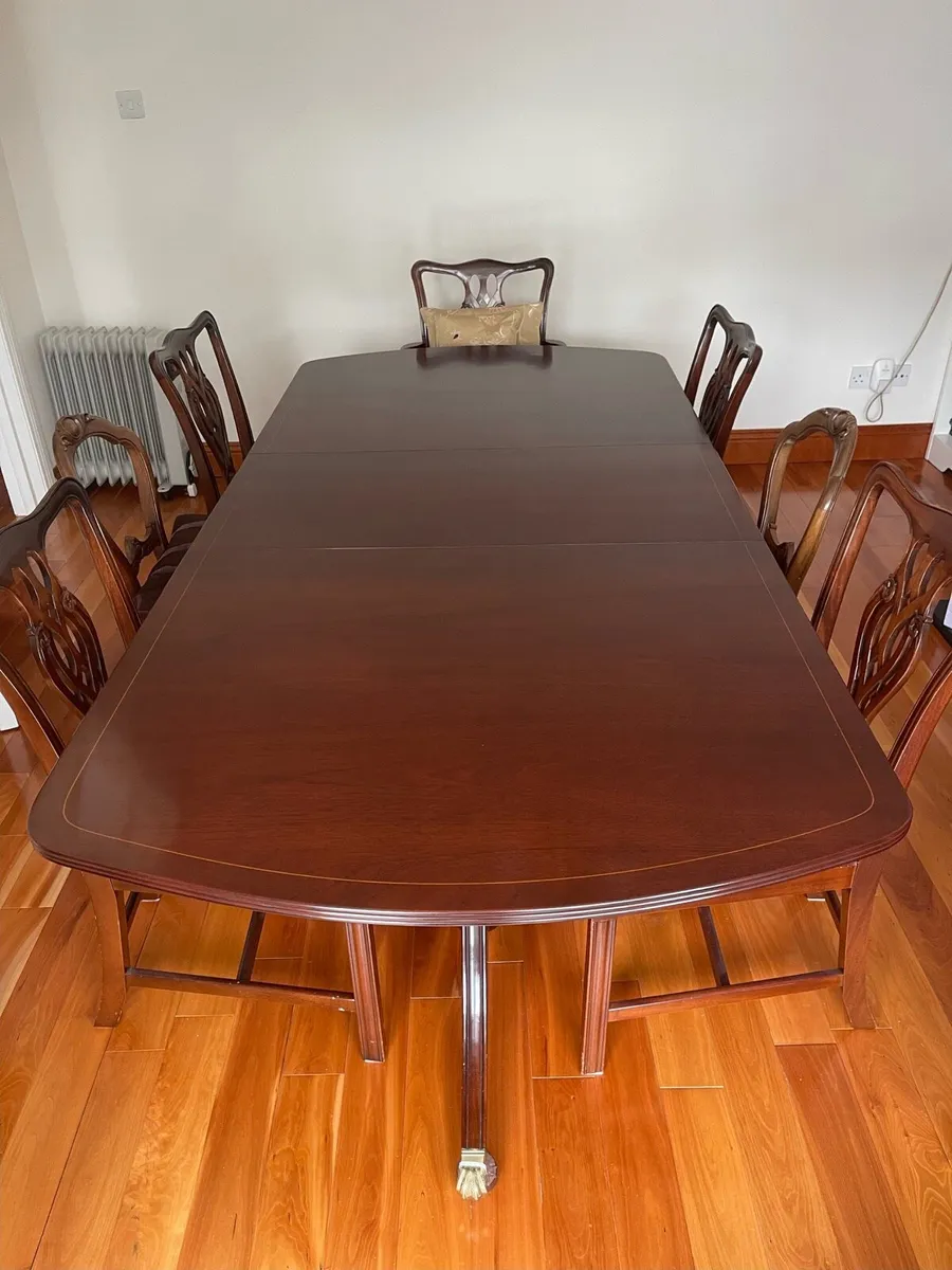 Dining Room Table 6 Chairs - Image 1