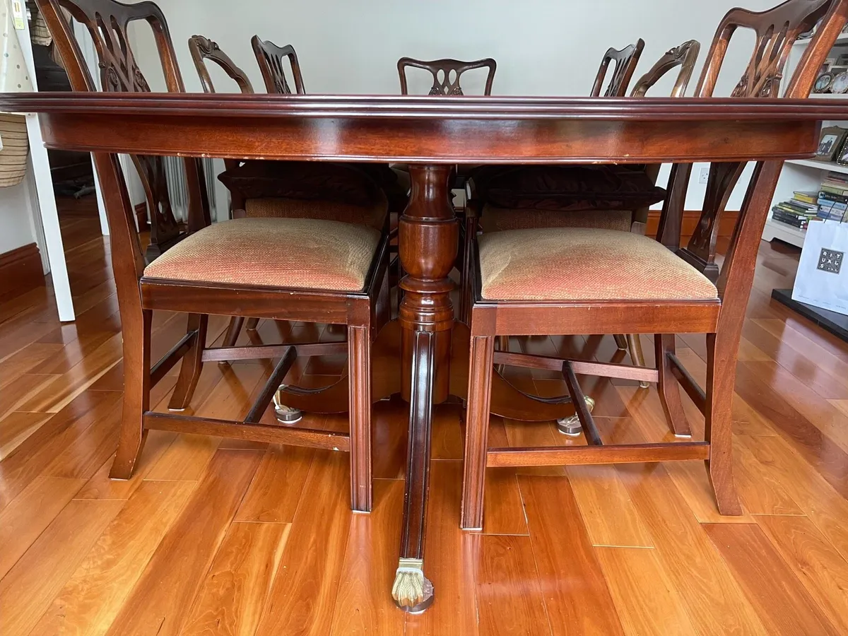 Dining Room Table 6 Chairs - Image 4