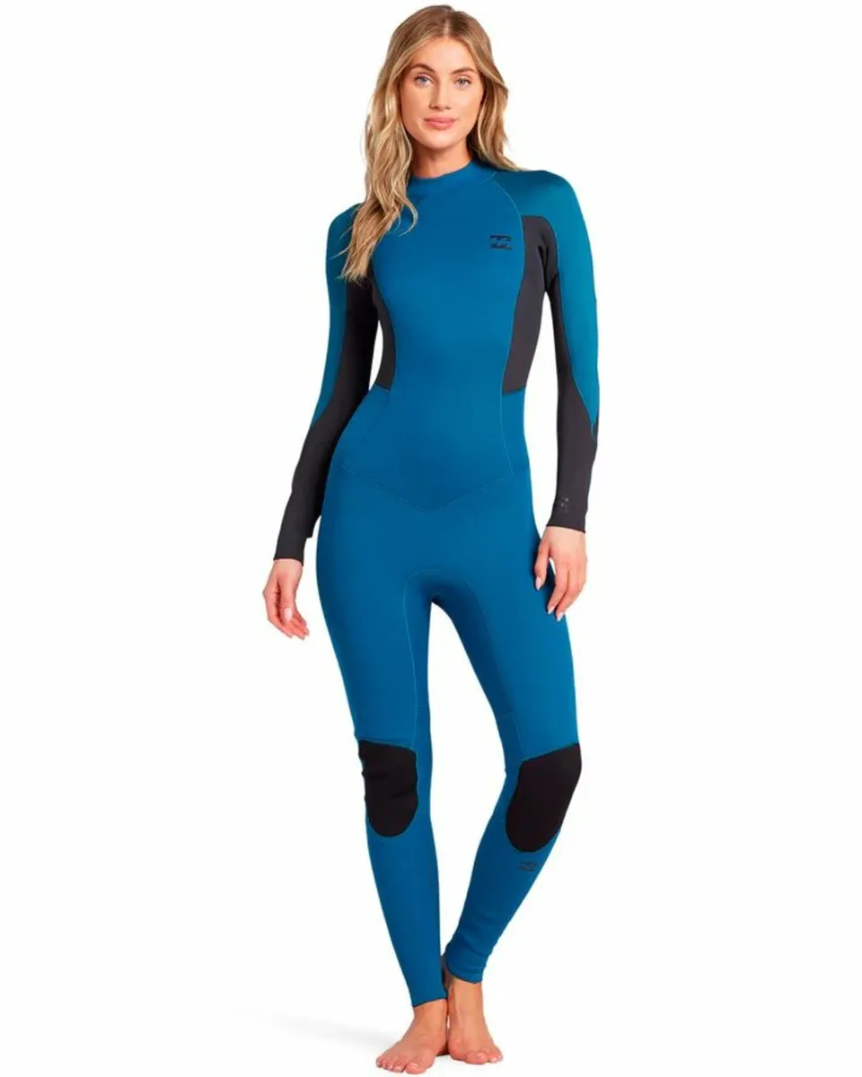Billabong Launch 3:2mm Flatlock Wetsuit Women Paci - Image 1