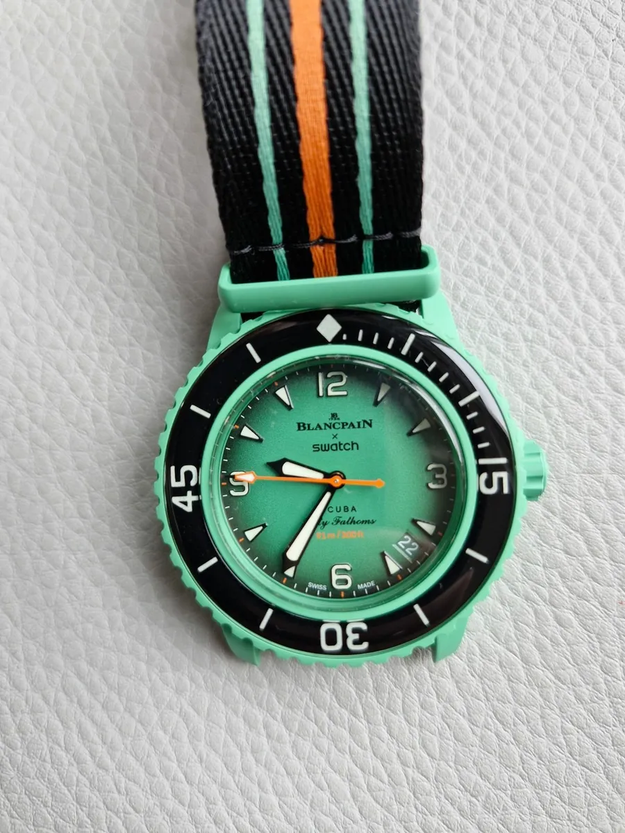 Swatch Blancpain Scuba Fifty Fathoms Indian Ocean - Image 3