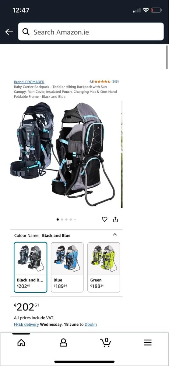 Baby Hiking Carrier - Image 1