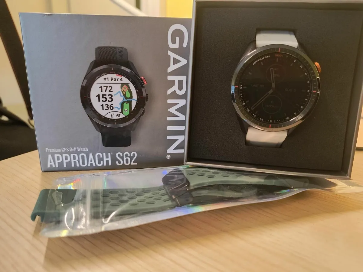 Garmin Approach S62 Golf Watch - Image 1