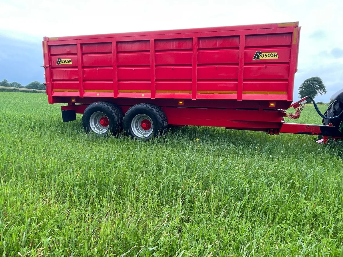 Ruscon 20 foot grain trailer, - Image 3