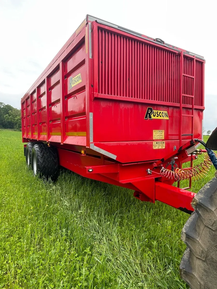 Ruscon 20 foot grain trailer, - Image 4