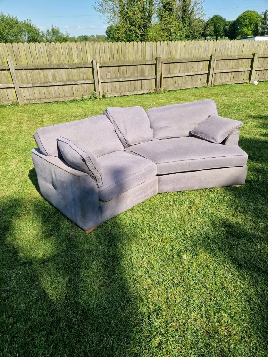 Angled corner sofa - Image 1