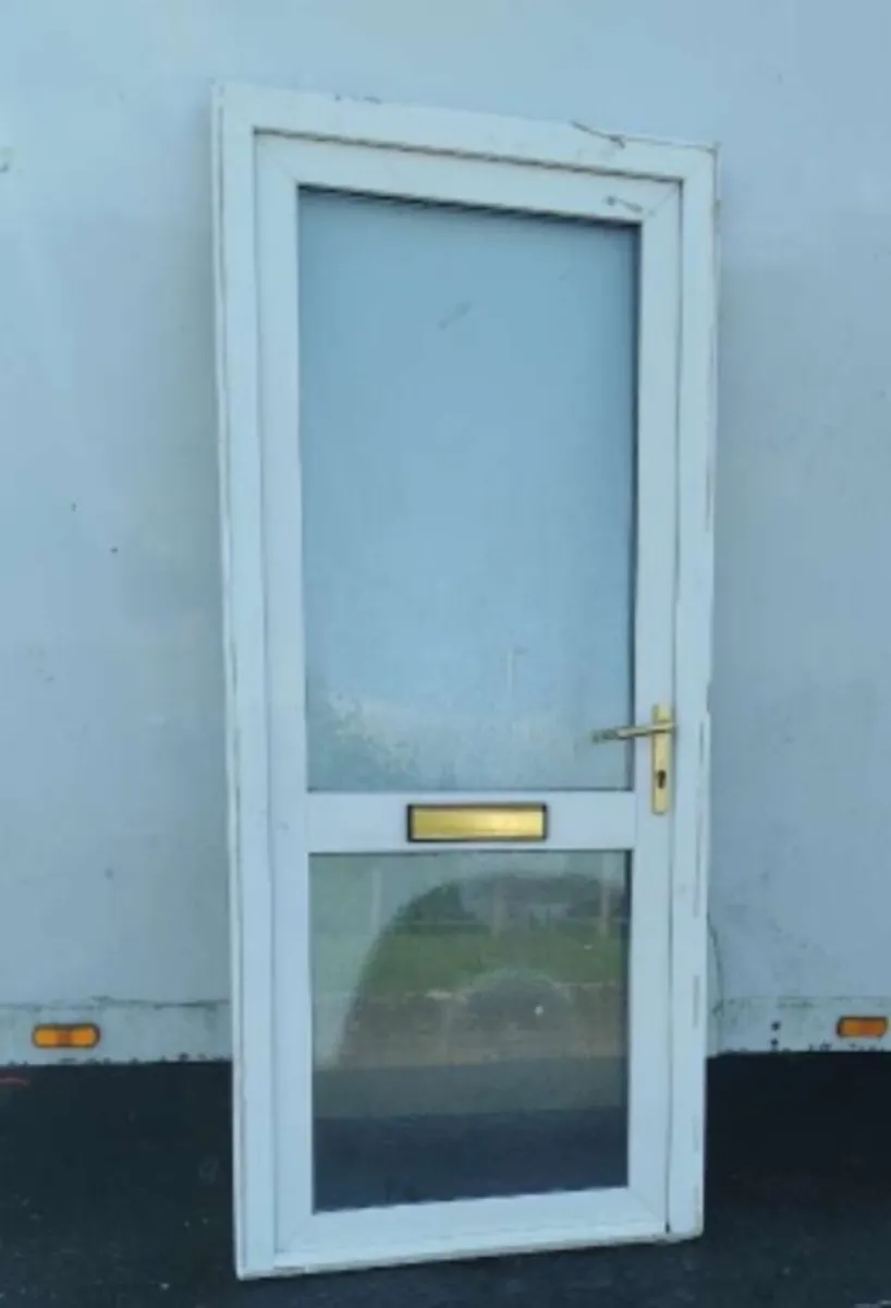 🚪White PVC Single Door 🚪
