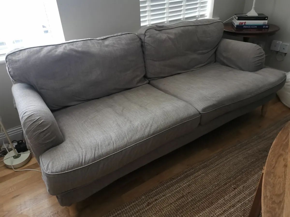 Ikea stocksund 3 seater sofa. 4 yrs old. - Image 2