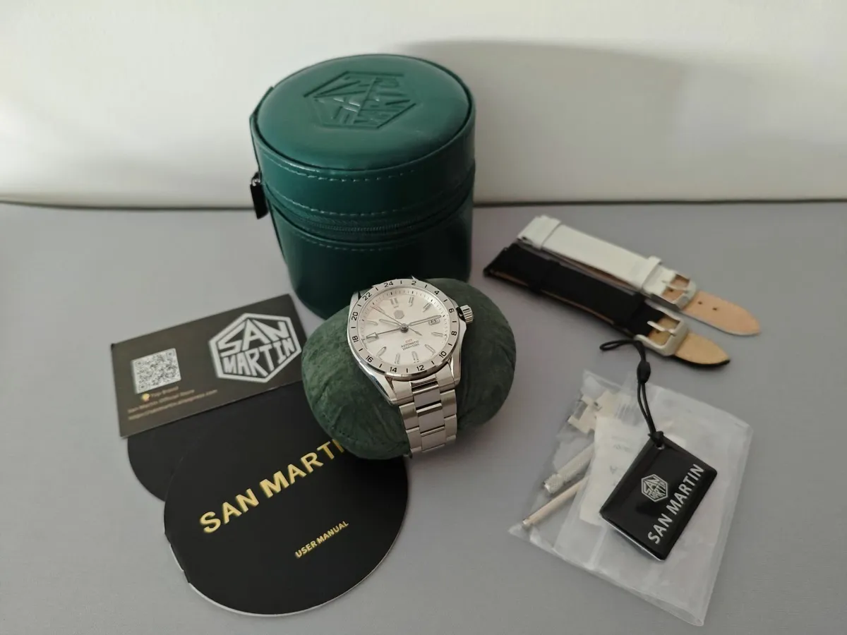 San Martin GMT mens watch - Image 2