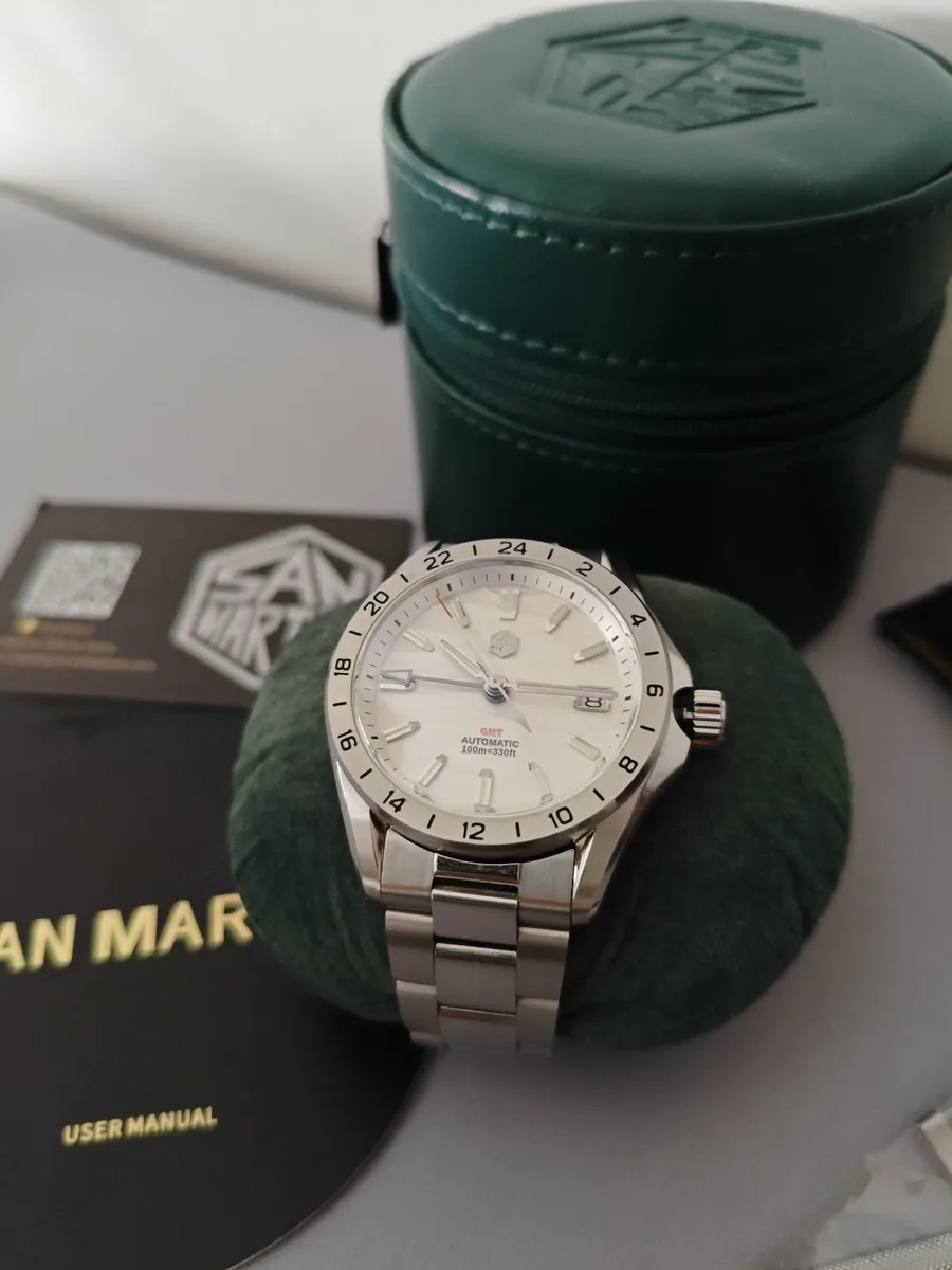 San Martin GMT mens watch - Image 3