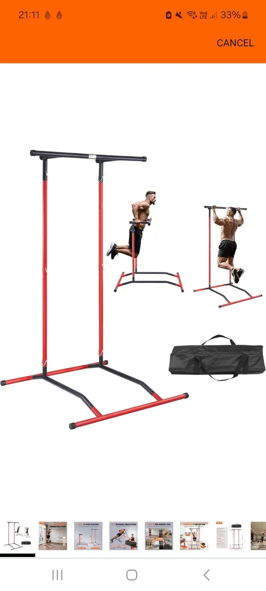 Pull Up Dip Station - Image 1