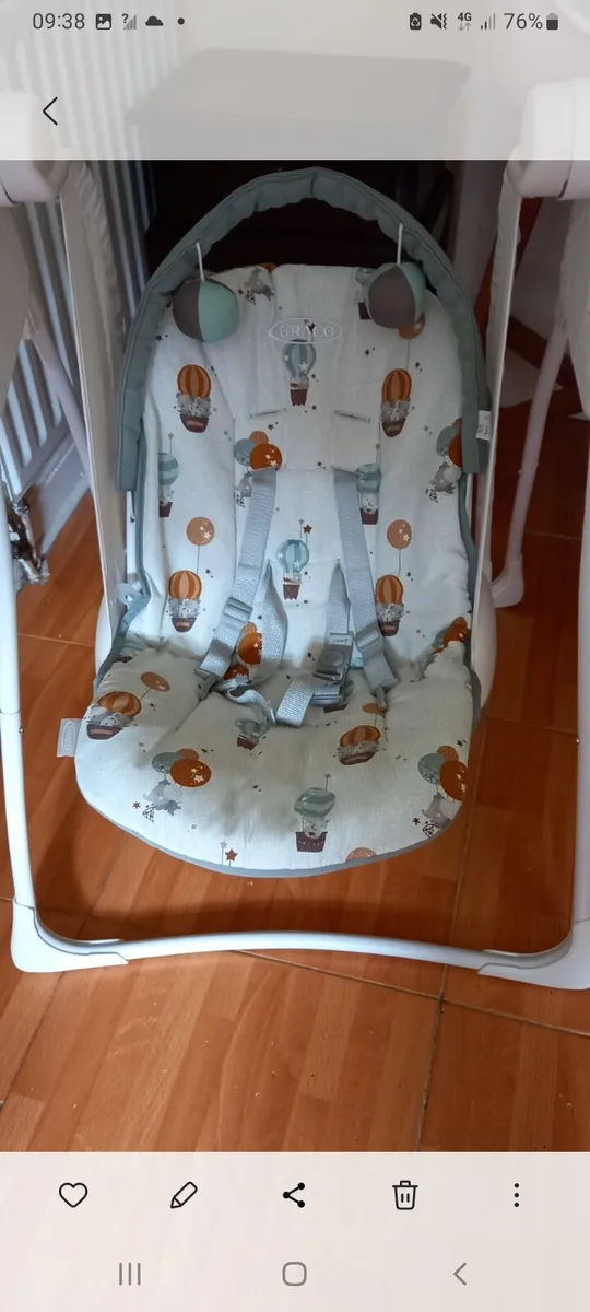 Baby swing seat - Image 3
