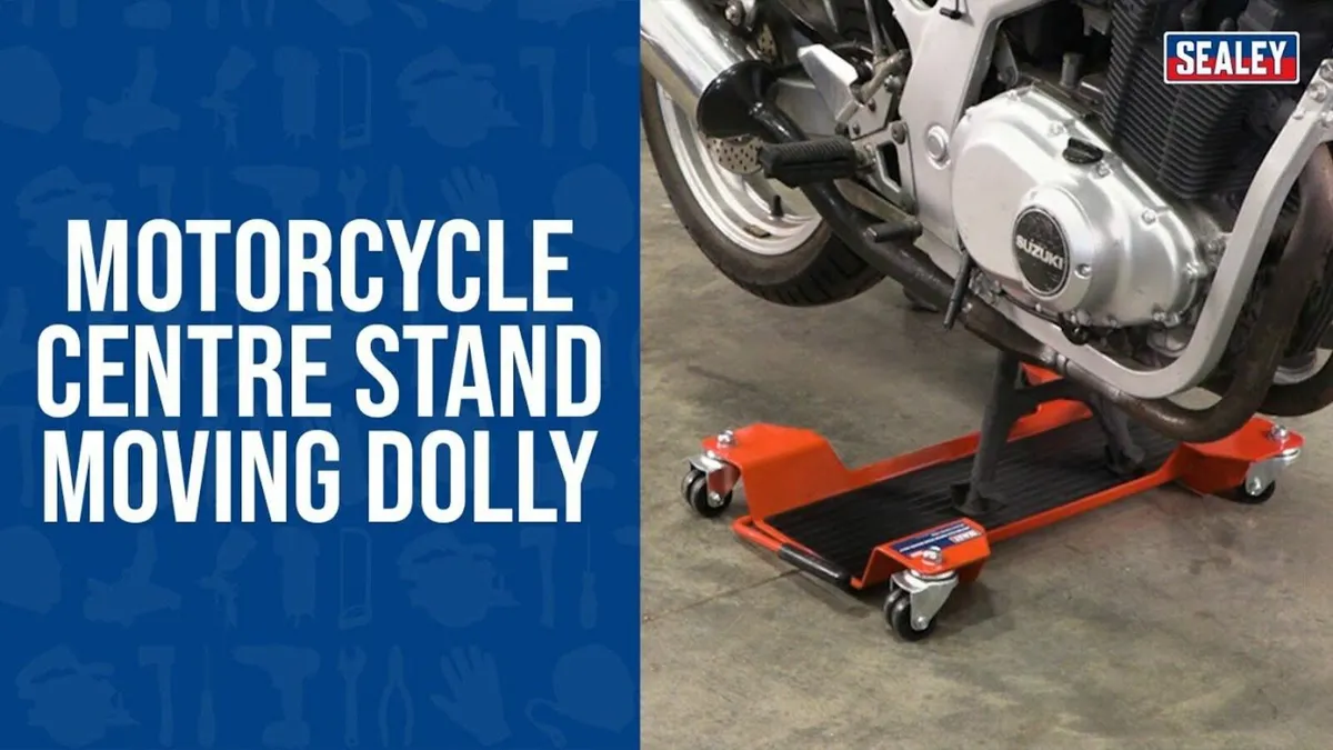 Sealey Motorcycle Centre-Stand Moving Dolly MS0651 - Image 1