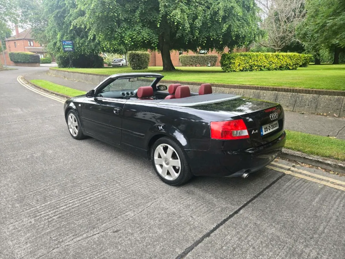 Audi A4 Cabrio Auto NCT 8-26 D12 - Image 2