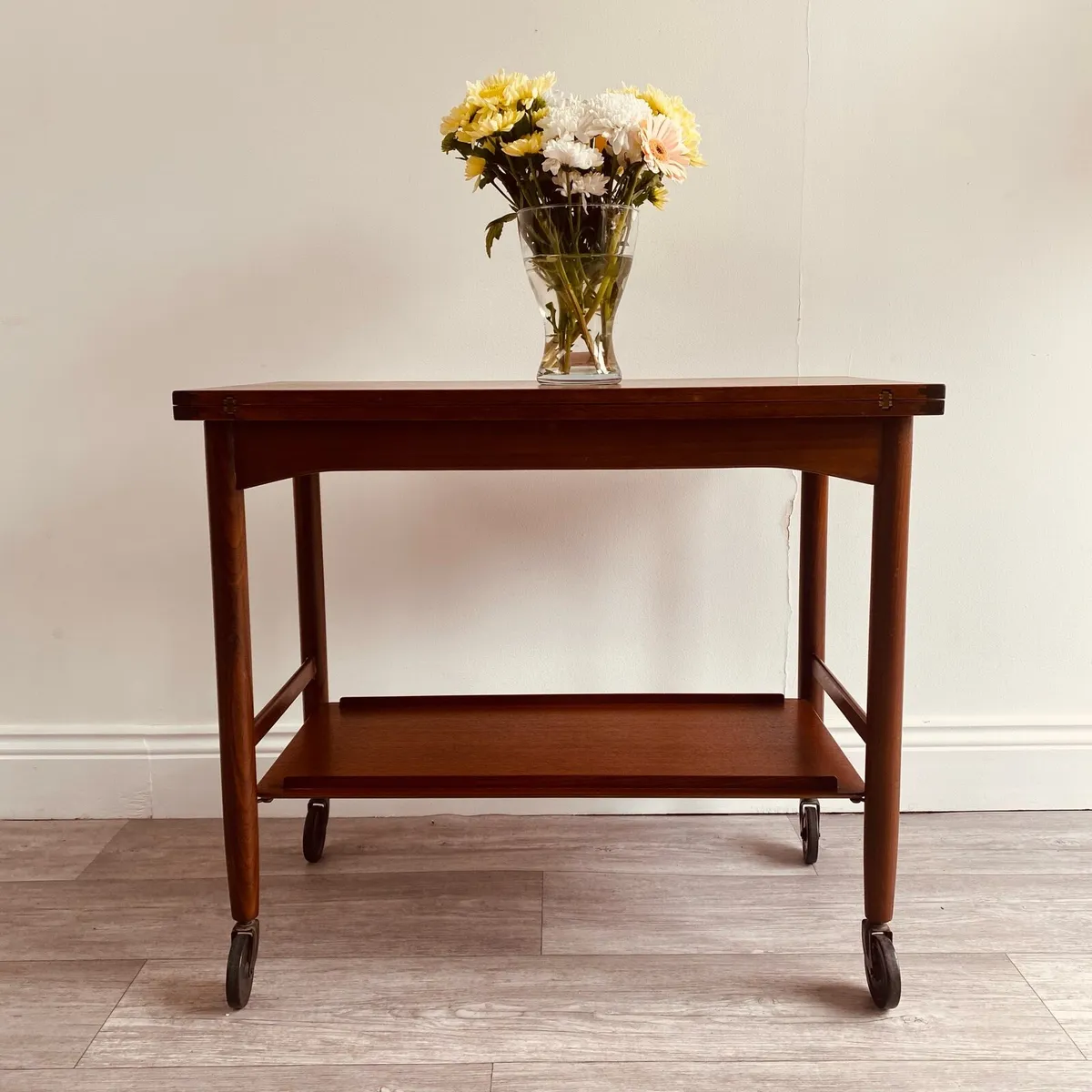 Mid Century Tea Trolley Small Table - Image 1