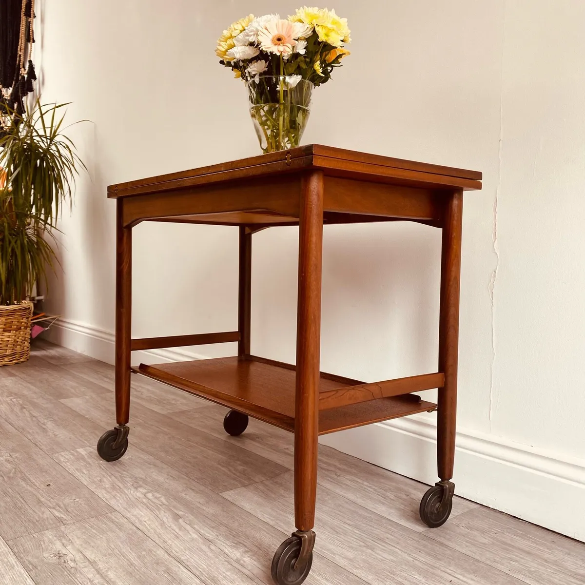 Mid Century Tea Trolley Small Table - Image 2