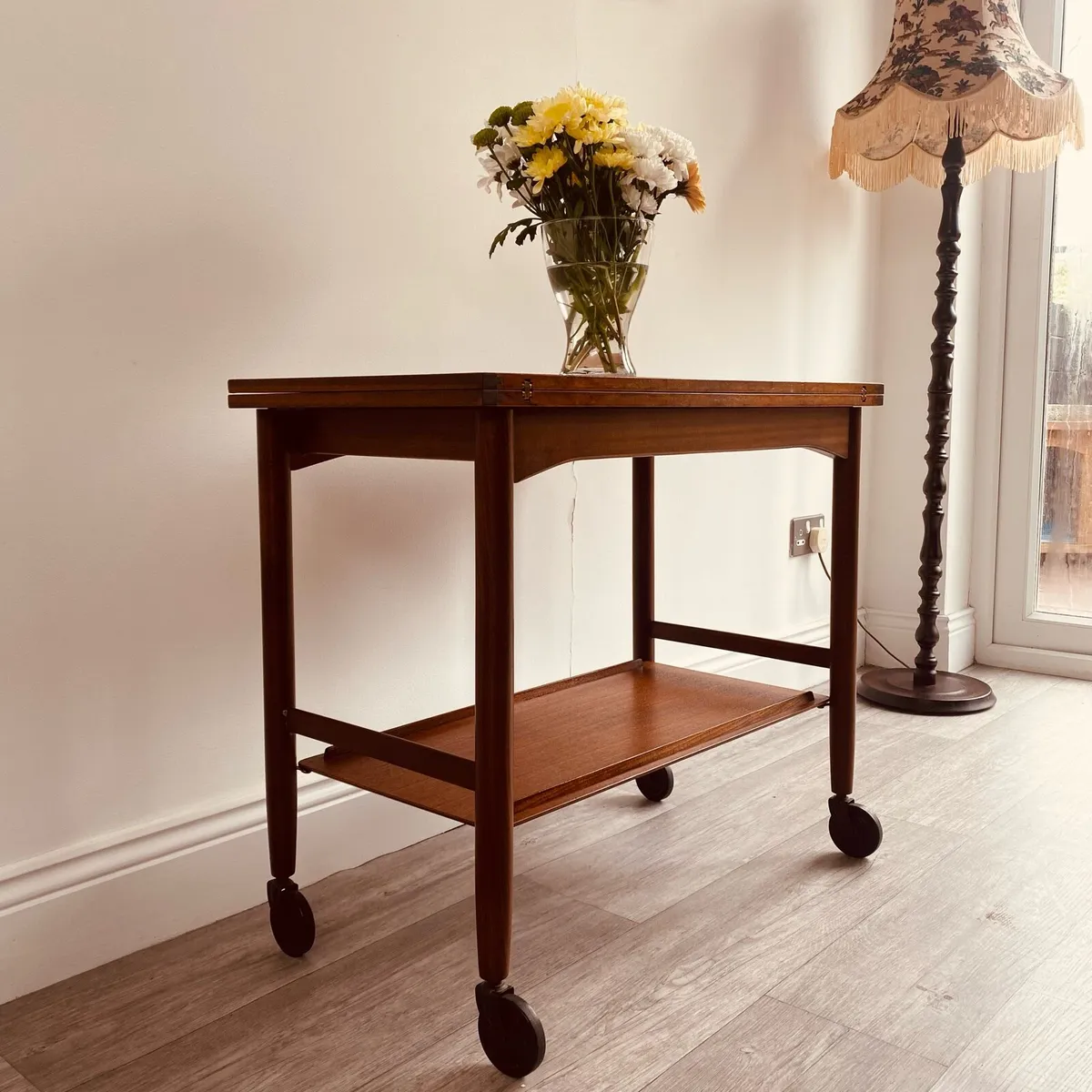 Mid Century Tea Trolley Small Table - Image 3