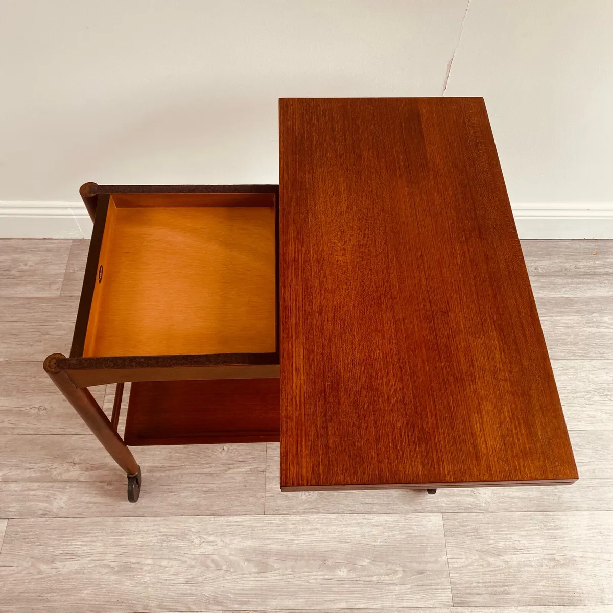 Mid Century Tea Trolley Small Table - Image 4
