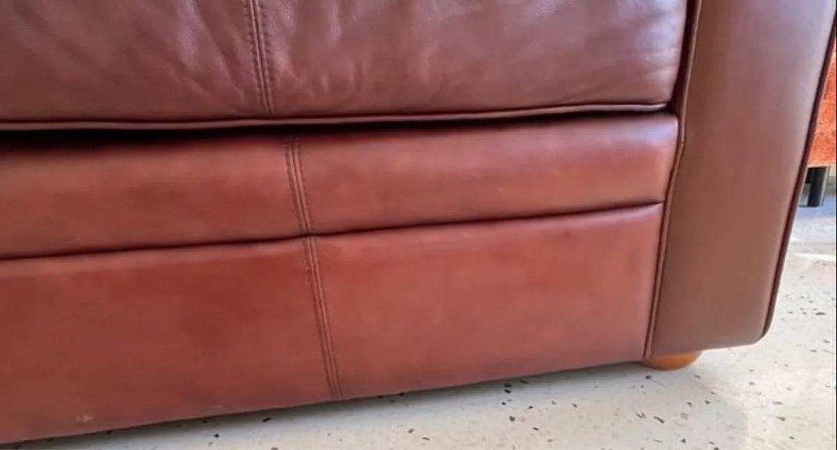Modern Italian Leather Sofa - Image 3