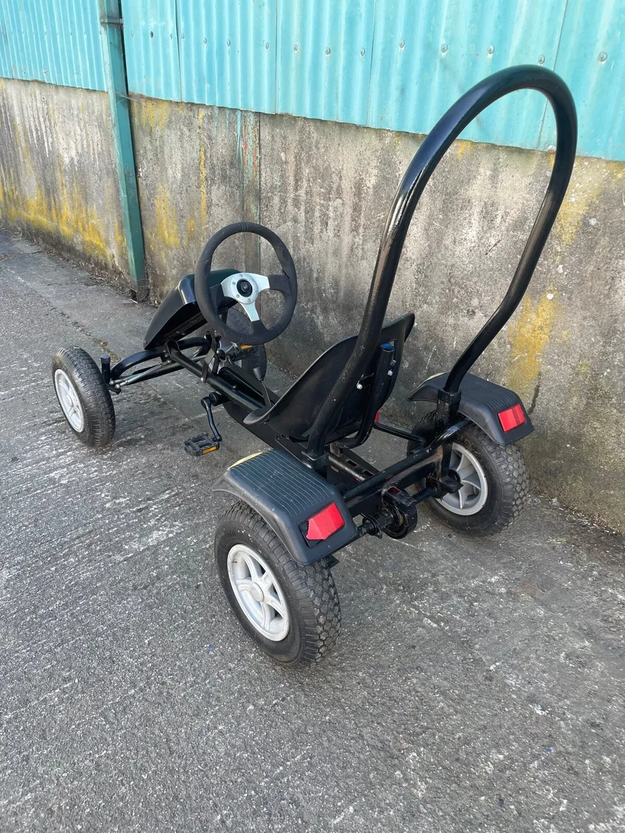 Large grant go kart with gears & brakes - Image 4