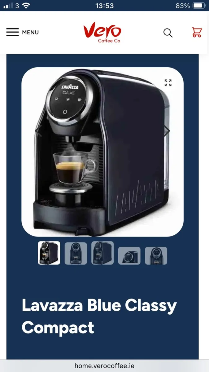Lavazza blue Classy compact RSP €289**** - Image 2