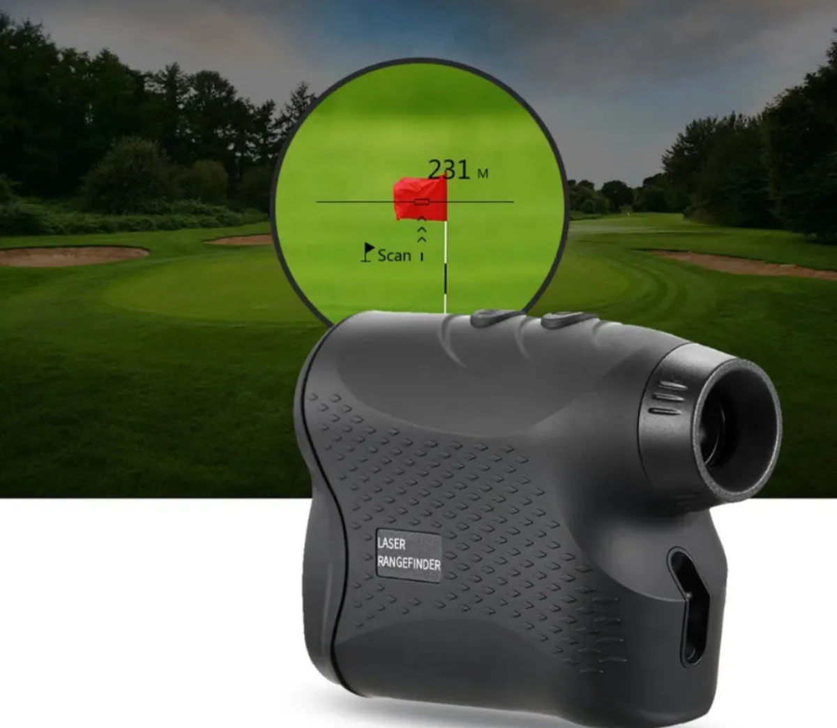 500 Metre Golf Rangefinder Distance Meter NEW - Image 2