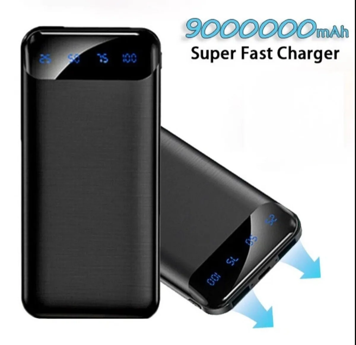 NEW 9000000mAh Power Bank Pack USB Fast Charger - Image 4