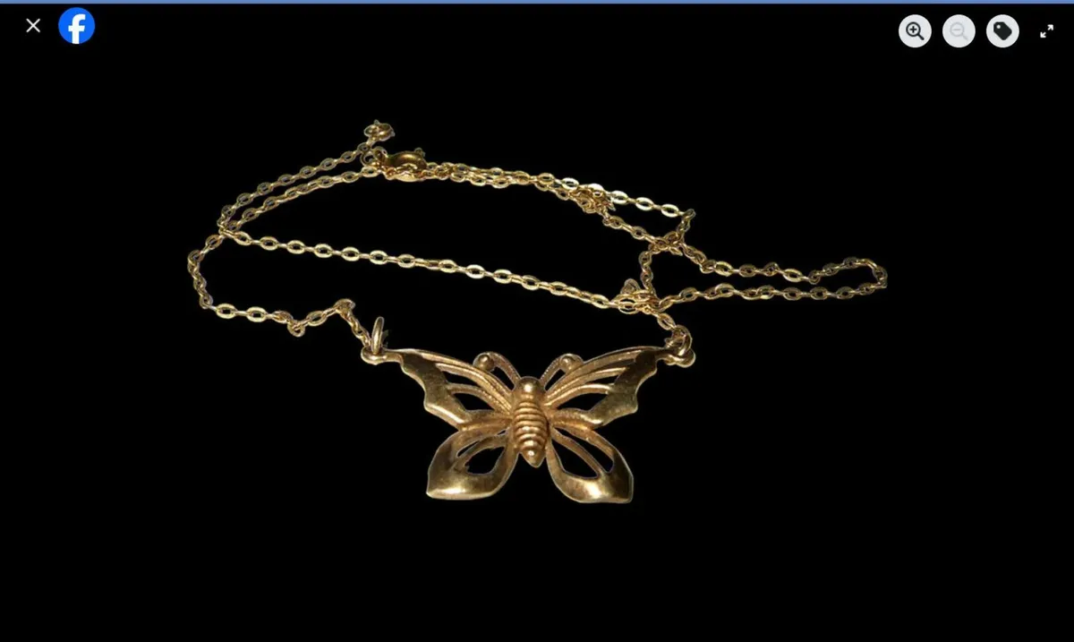 Vintage Hallmarked 9ct Gold Pendant & Chain - Image 4