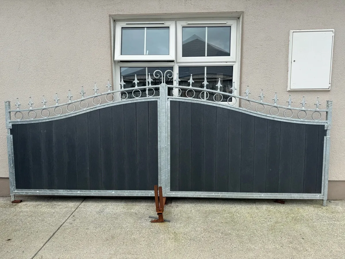 SOLID COMPOSITE INFILL GATES , FULLY GALVANSIED - Image 4