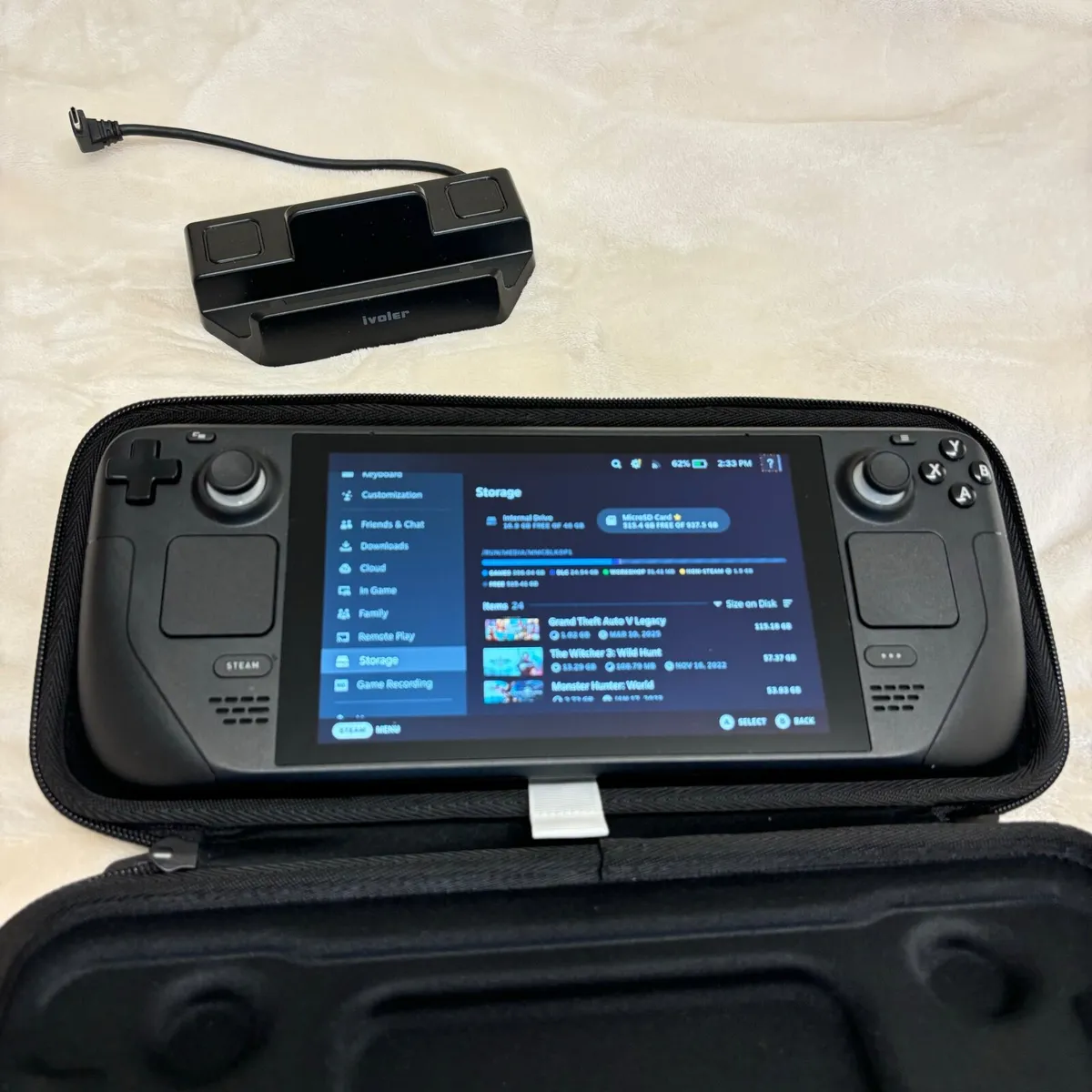 Steam deck 64GB+1TB - Image 1