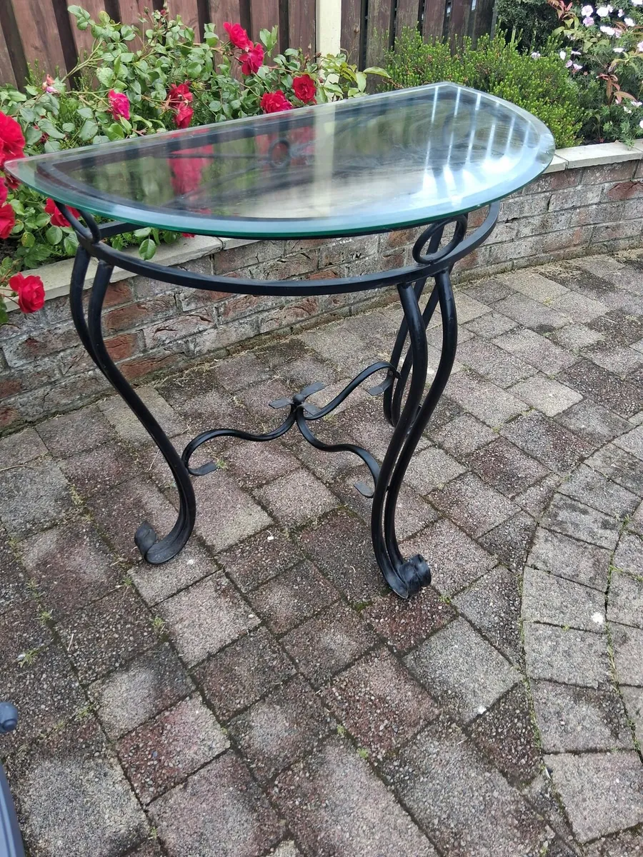 Glass Top Table - Image 2