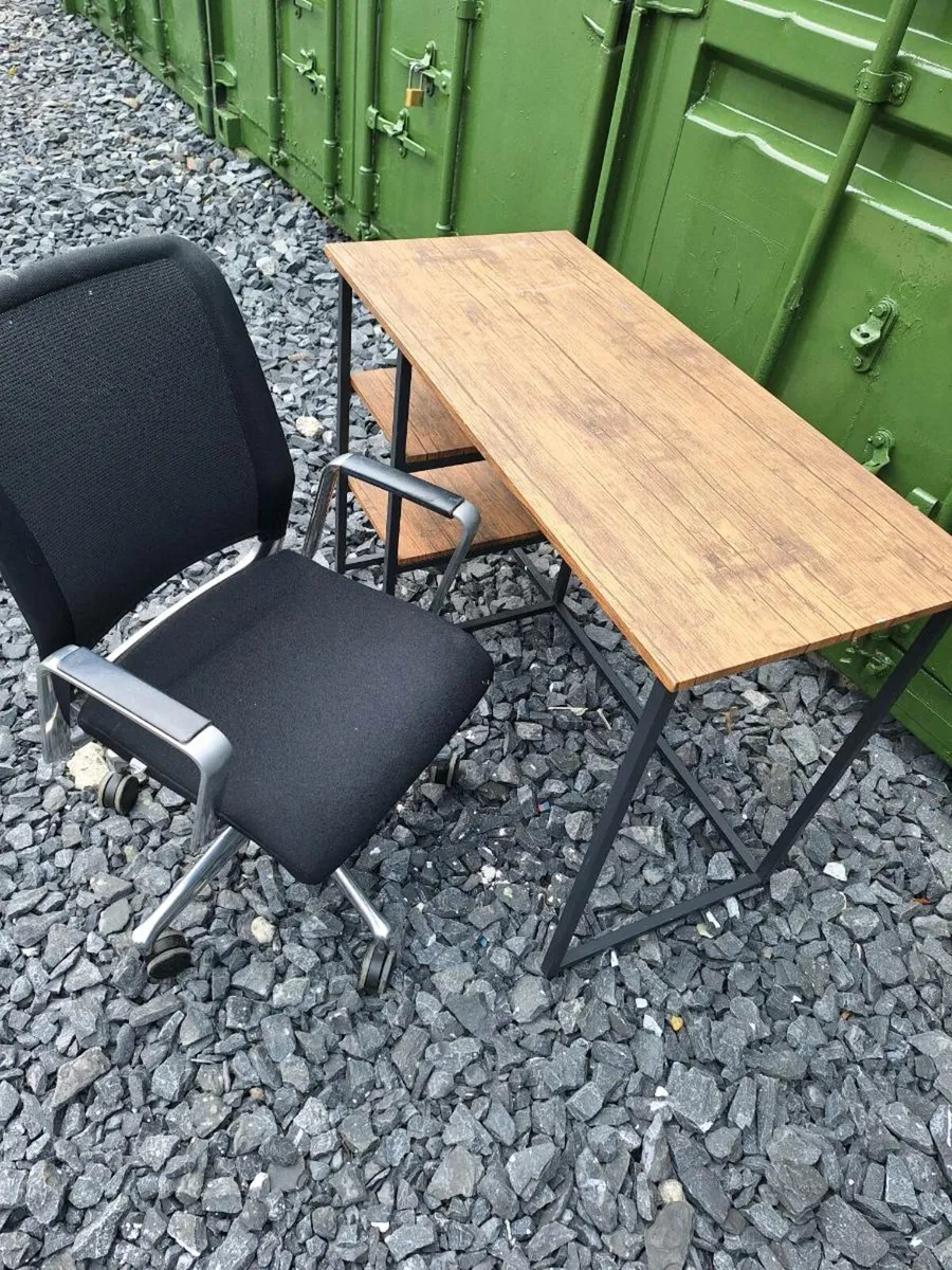 Desk and a chair (DELIVERY) - Image 2
