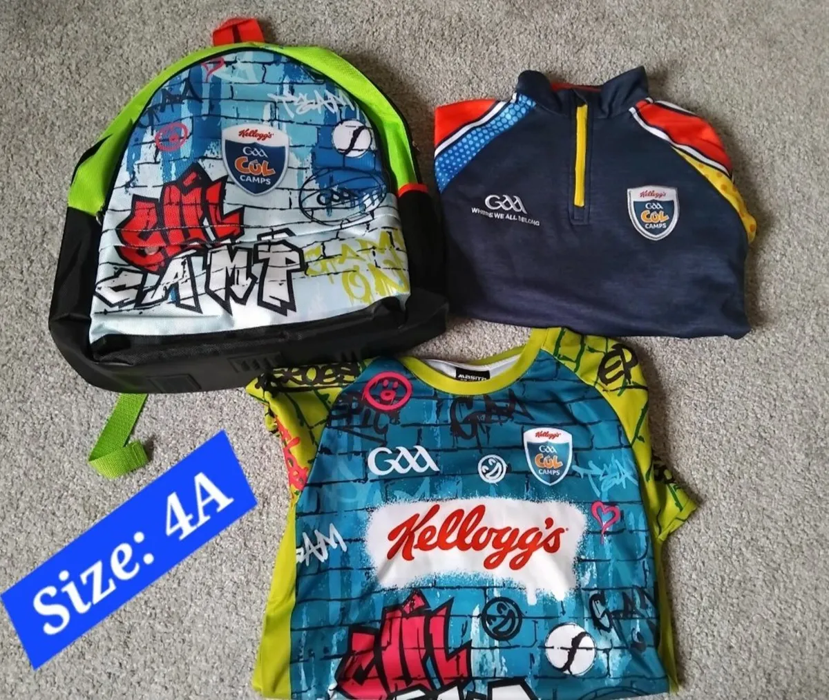 3 Sets of Kelloggs Cul Camp Zip Tops, T.Shirts & B - Image 3