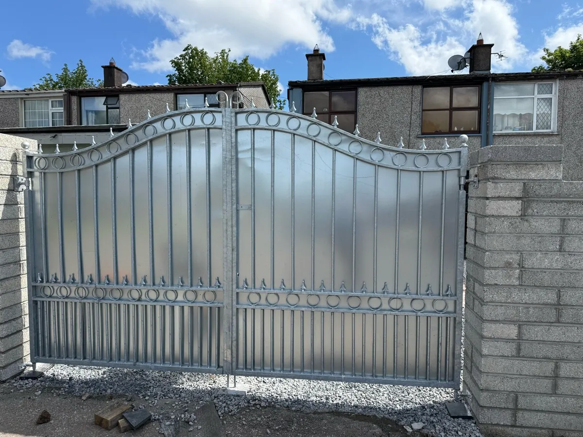 Galvanised gates on sale - Image 4