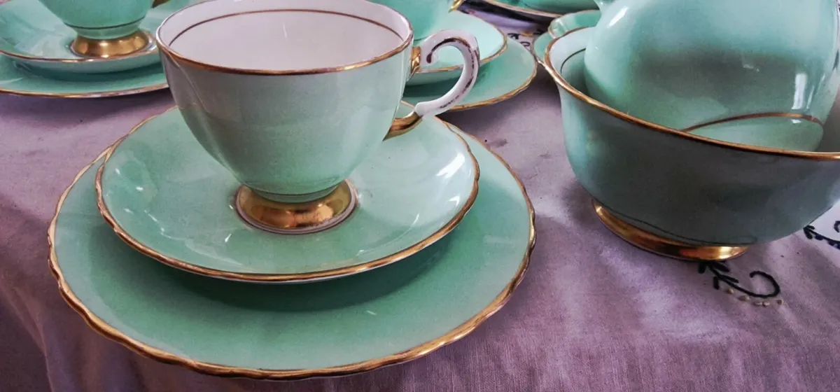 Original Deco 34 piece tea service - Image 2