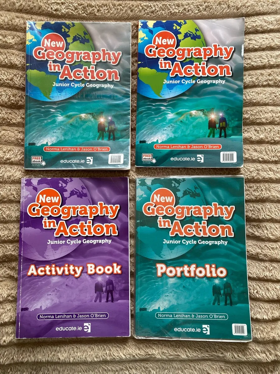 New Geography in Action-Junior Cycle Geography Set - Image 1