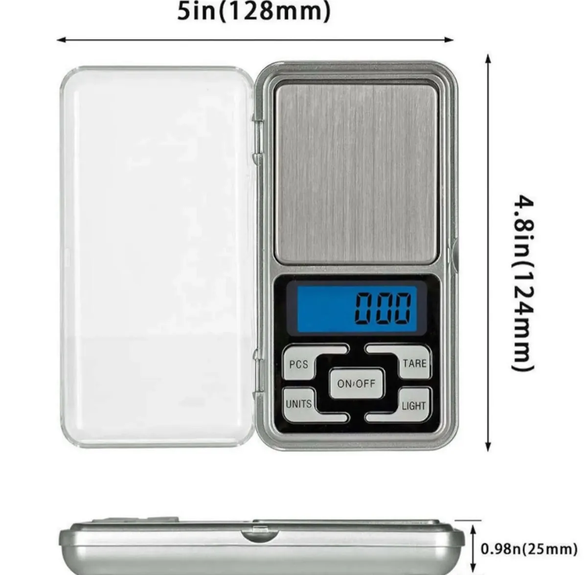 Pocket Digital Scale 0.01-500g Electronic Scales - Image 4