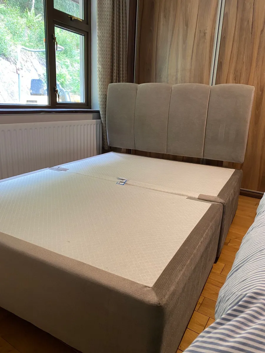 FREE Double bed base and headboard - Image 1
