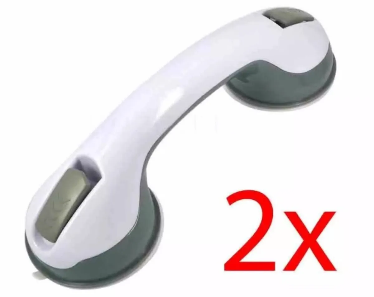 Pack of 2 x Suction Handles for Shower Bath NEW - Image 2