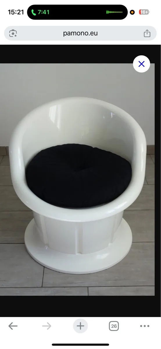 Ikea poppstorp chair - Image 1