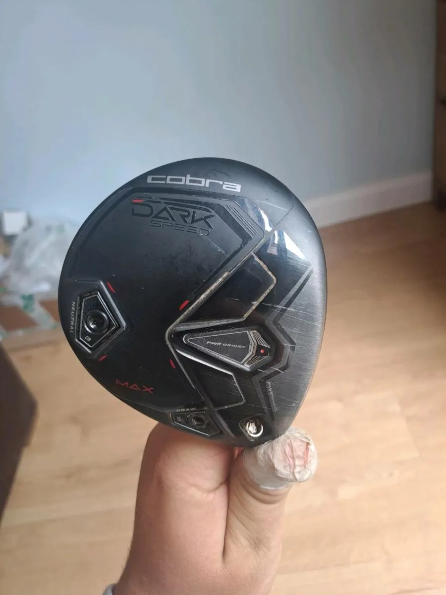 Cobra Darkspeed 3 Wood Max Stiff w headcover - Image 1