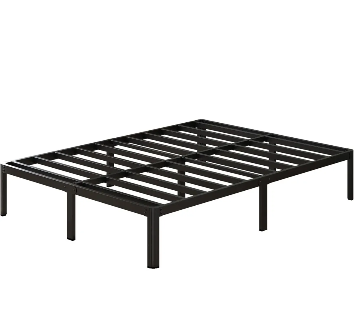 Double Bed Frame 30.5 cm High with Rounded Corner - Image 2