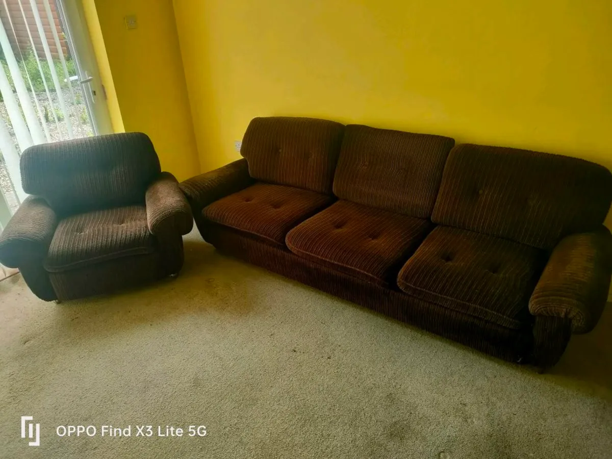 Free Sofa+armchair - Image 1