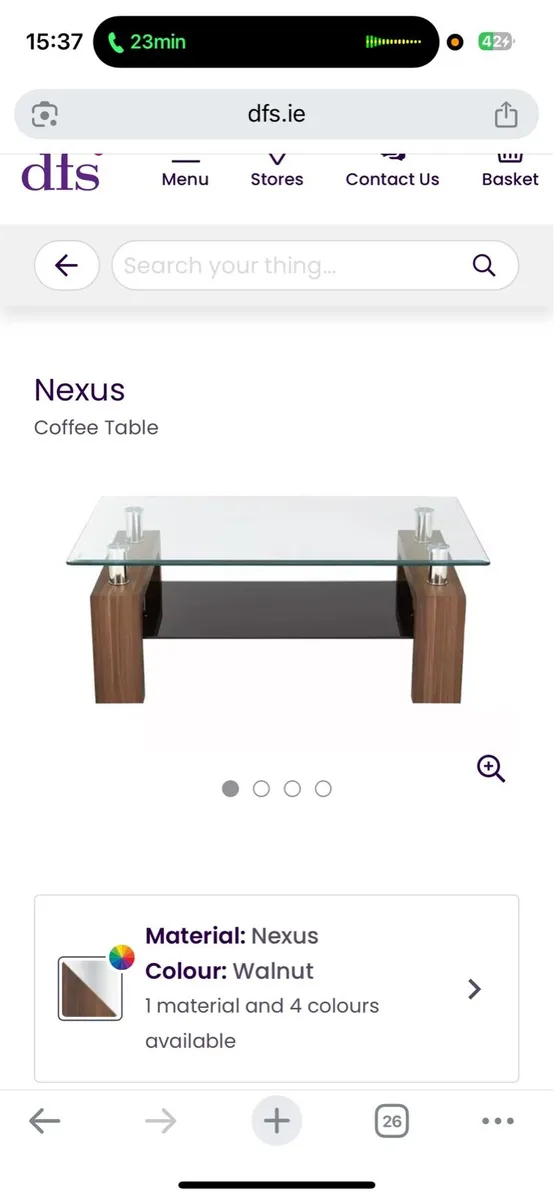 Dfs nexus coffee table - Image 1