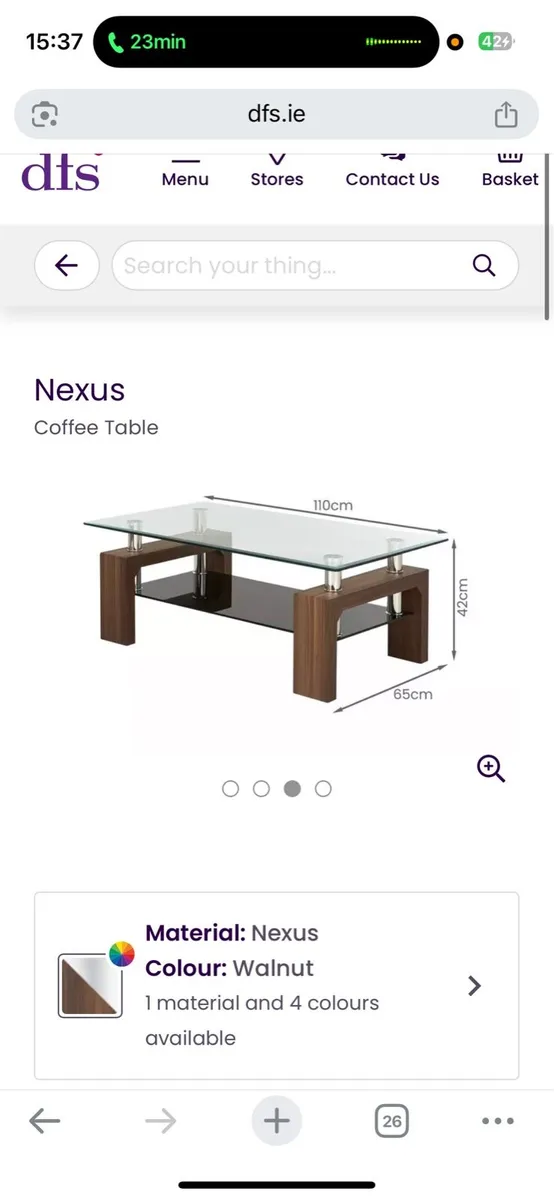 Dfs nexus coffee table - Image 2